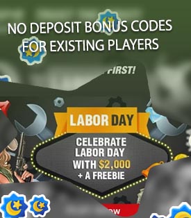 Existing player no deposit bonus 2020