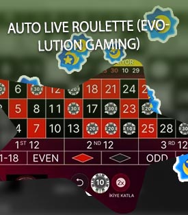 Live automatic roulette