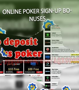 Online poker free bonus no deposit