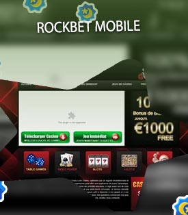 Rockbet online casino mobile
