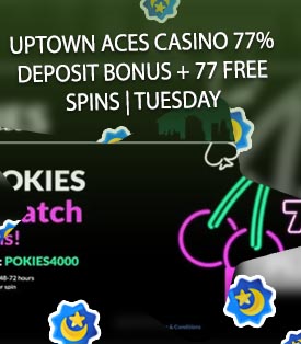 Uptown aces no deposit 2019